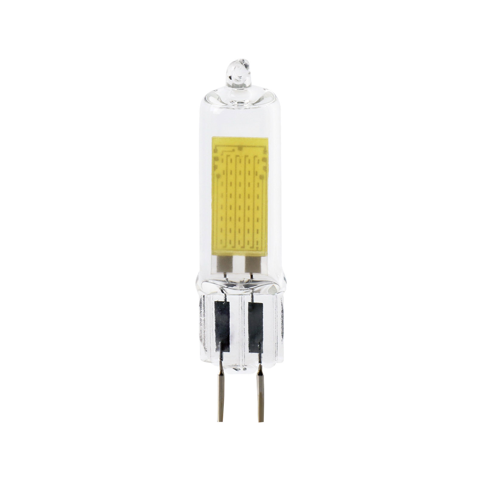Feit Electric BP35JCD/830/LED LED Light Bulb, Specialty, 35 W Equivalent, GY6.35 Lamp Base, Dimmable, Clear