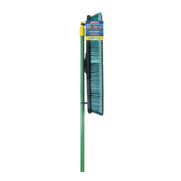 Quickie Bulldozer 638 Multi-Surface Push Broom, 24 in Sweep Face, Polypropylene Fiber Bristle, Steel Handle - 3