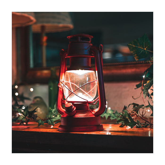 Nebo 6642 Dimmable Lantern with Realistic Flickering Flame, AA, 15-Lamp, LED Lamp, 100
