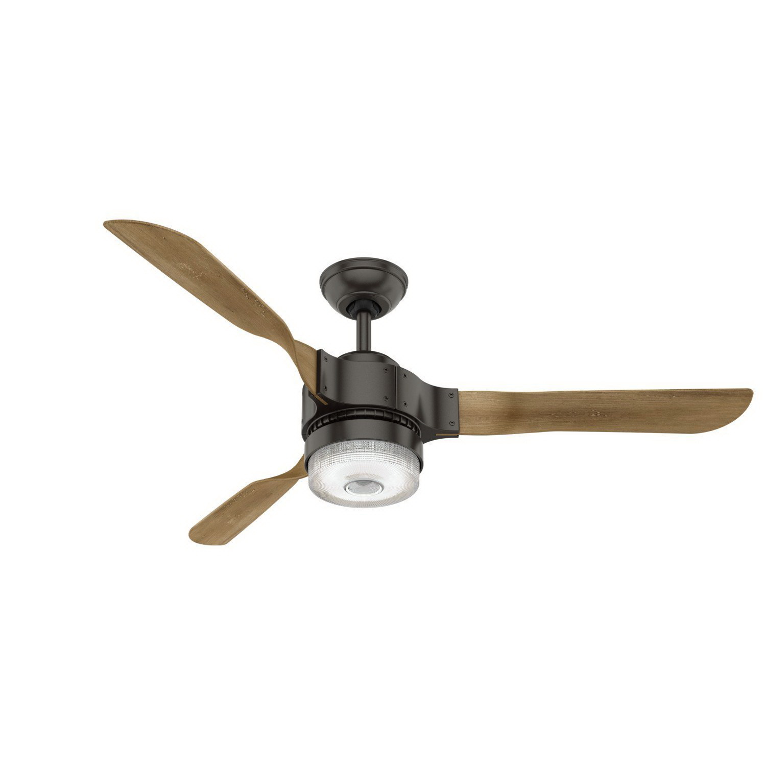 SIMPLEconnect Wi-Fi Series 59226 Ceiling Fan with Light Kit, Plastic, Noble Bronze