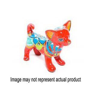 Talavera 4240 Garden Statue, 8 in H, Standing Chihuahua