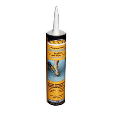 Quikrete 8660-10 Self-Leveling Sealant, Gray, 7 to 14 days Curing, 40 to 85 deg F, 10.1 oz Caulk Tube