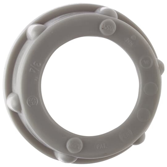 Steel City BU503-1 Insulated Conduit Bushing, 1 in, Plastic