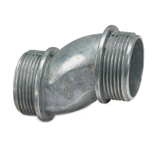 Steel City HO221-1 Rigid Offset Nipple, 1/2 in, 1 in OD, Zinc