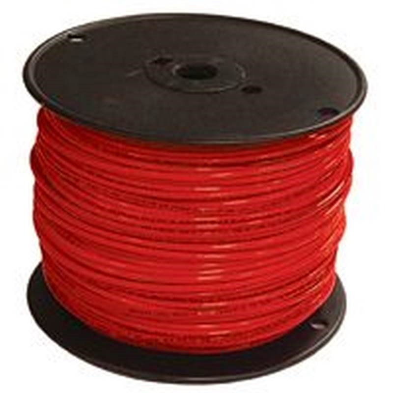 Red Romex Wire 12/1 THHN Stranded Wire Red 500-Ft. | Romex