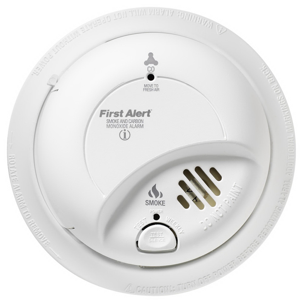 First Alert SC9120LBL Smoke and Carbon Monoxide Alarm, 10 ft, 85 dB, Alarm: Audible, Electrochemical Sensor, White - 3