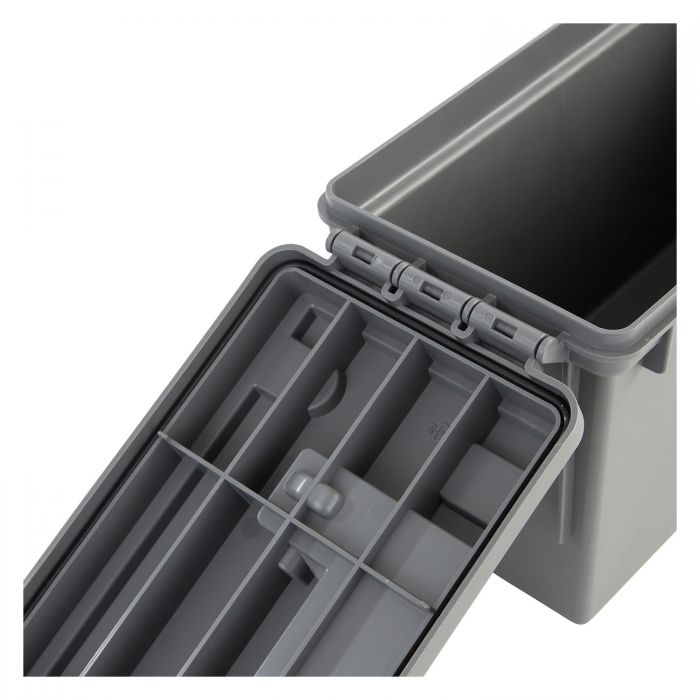 Sheffield 12628 Field Box, 11-1/2 in L, 5.06 in W, 7-1/4 in H, Gray - 5
