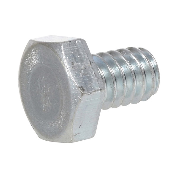 916126 Hex Cap Screw, M4-0.7 Thread, 16 mm OAL, 8.8 Grade, Zinc, Metric Measuring, Coarse Thread