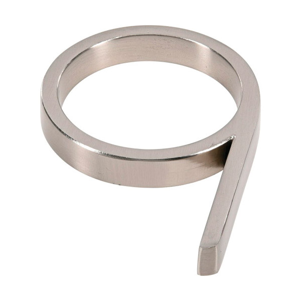 House Number, Distinctions, Character: 9, 5 in H Character, Zinc Alloy - 2
