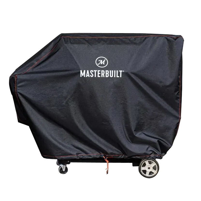Gravity MB20081220 Smoker Cover, 61.02 in W, 20.87 in D, 48.03 in H, Polyester, Black