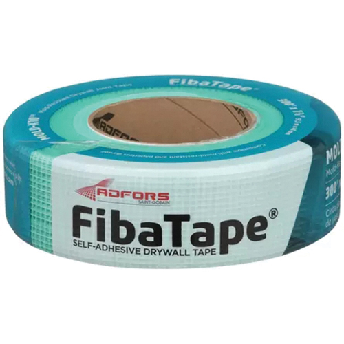 FibaTape Mold-X10 Series FDW8664-U Drywall Joint Tape, 300 ft L, 1-7/8 in W, Green