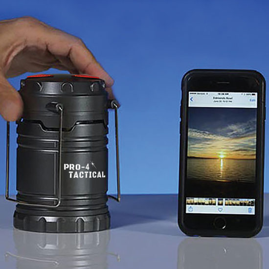 Pro-4 Marketing 9479 Lantern with Flashlight, Specifications: 300 Lumens Lantern, 120 Lumens Flashlight - 4