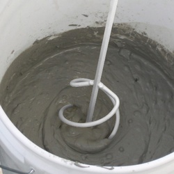 QEP 61210 Universal Mixing, 16 in OAL, 3/8 in Dia Shaft, Paddle, Spiral Head, Steel