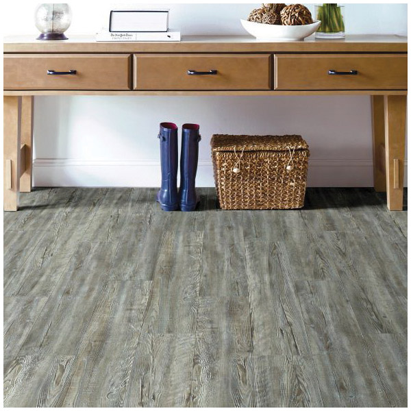 Shaw Floors Resilient Residential Series 2031V-00400 Vinyl Flooring Plank with Pad, 48 in L, 7 in W, Square Edge - 3