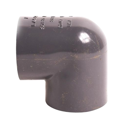 8214210 Pipe Elbow, 1 in, Threaded, 90 deg Angle, PVC, SCH 80 Schedule