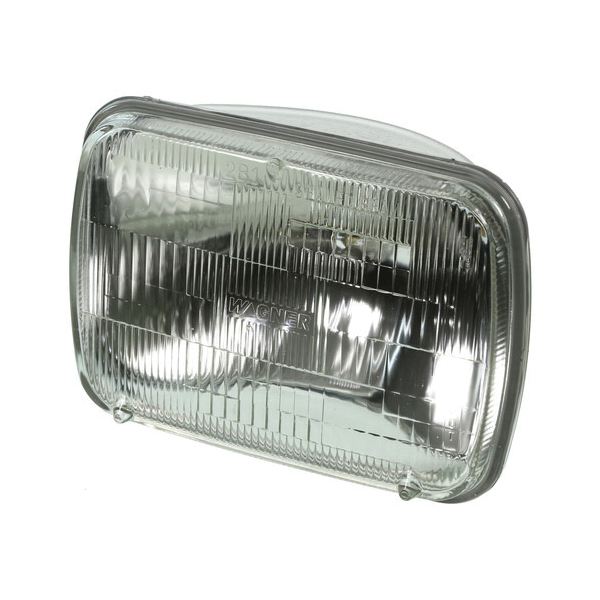 H6054 Headlight Bulb, 12.8 V, 65 W Primary, 35 W Secondary, Halogen Lamp, White Light