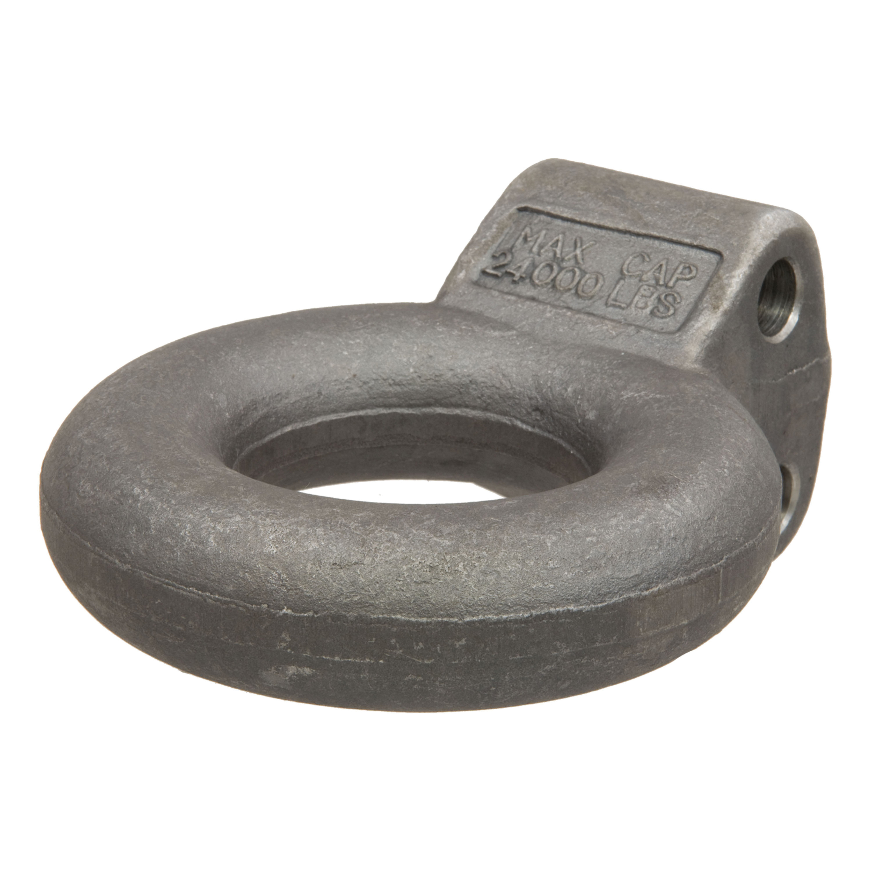 48660 Lunette Ring, Channel Style, Steel, Raw, For: CURT #48610 or #48650 Pintle Hitch