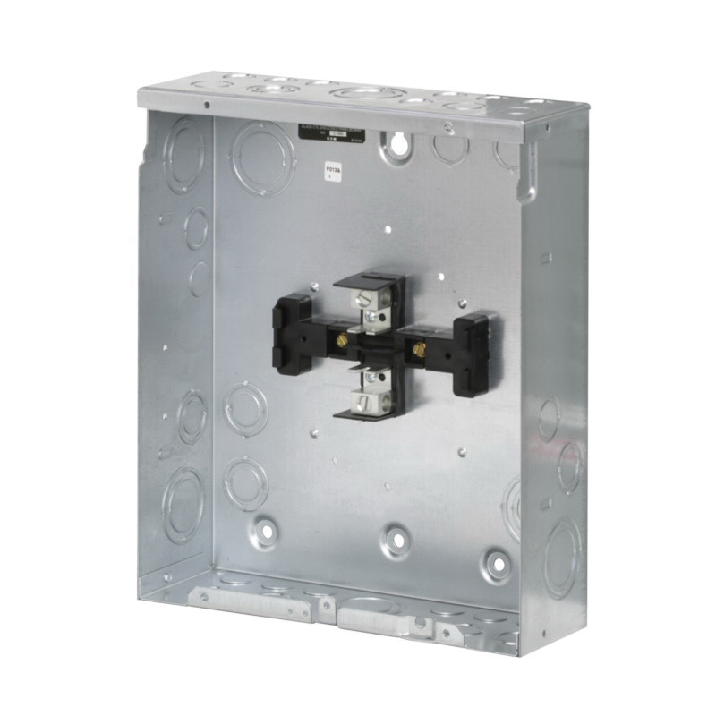 Eaton BR48L125SP Load Center, 125 A, 8-Pole, 4-Space, 8-Circuit, Main Lug, NEMA 1 Enclosure, Surface