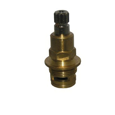 Lasco S-220-3NL Hot and Cold Faucet Stem, Brass, For: Price Pfister 910-681 Lavatory or Kitchen Faucet