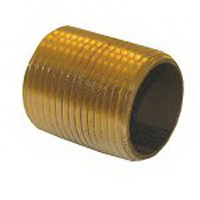 Lasco 26-2600 Pipe Nipple, 1 in, Brass, SCH 40 Schedule, 150 psi Pressure