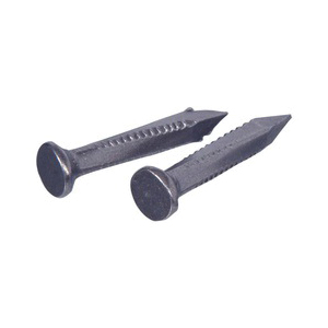Hillman 42064 Concrete Screw Nail, Concrete Nails, 6D, 2 in L, Steel, Tempered Hardened, Flat Head, Fluted, Square Shank