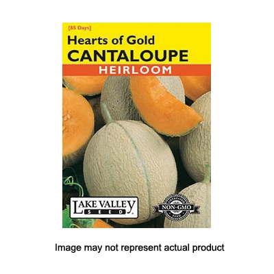 Lake Valley Seed 3481 Vegetable Seed, Hearts of Gold Cantaloupe, Cucumis Melo - 1