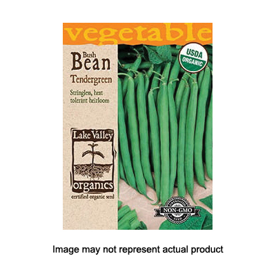 Lake Valley Seed 3499 Vegetable Seed, Tendergreen Bean, Phaseolus Vulgaris - 1