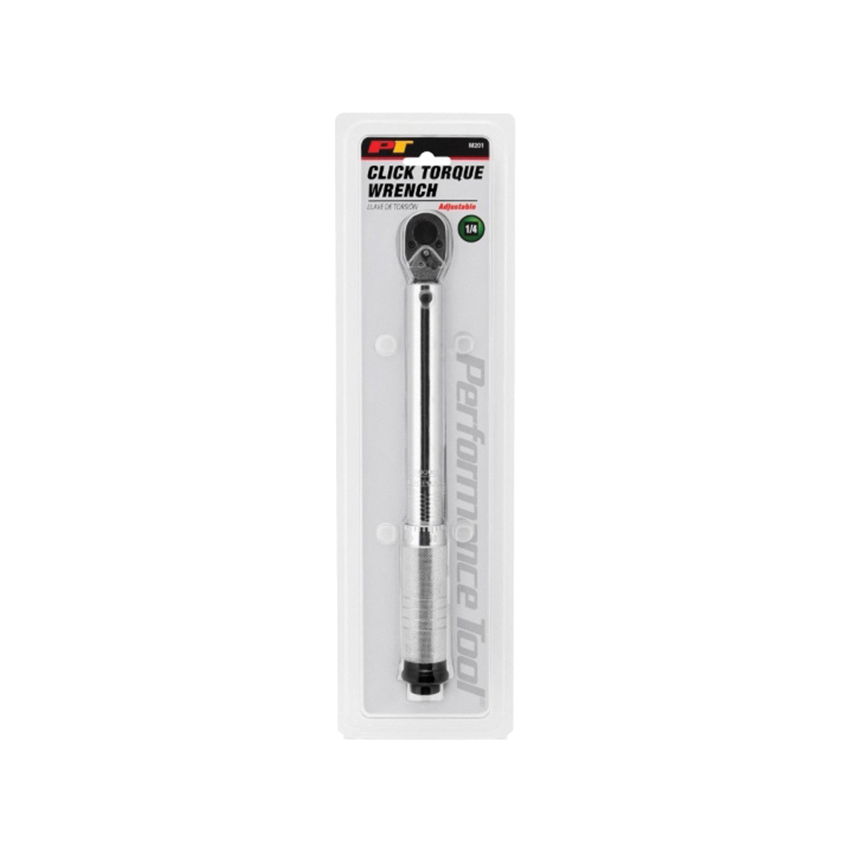 Dr. Click Series Torque Wrench, Performance Tool, 1/4 in Drive, 20 to 200 in-lb, Steel - 3