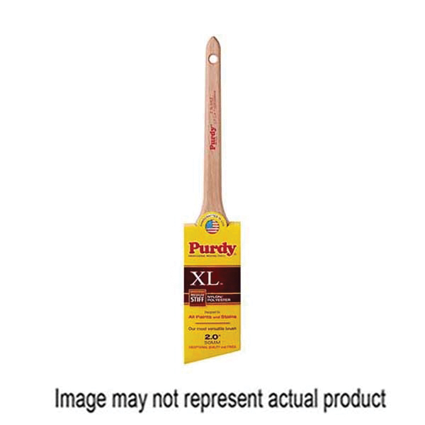 Purdy XL Dale Professional 144080315 Paint Brush, Angular Trim Brush, 2-3/16 in L Bristle, Nylon/Polyester Bristle - 1
