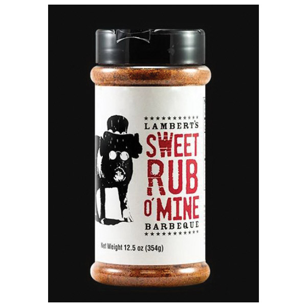 Lambert's Sweet Swine O' Mine SS02005N BBQ Rub, Sweet, 12.5 oz, Bottle