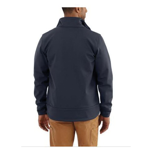 Carhartt 102199-001-2XL Crowley Jacket, 2XL, Nylon/Spandex, Black, Drawcord, Hook and Loop, Zipper Closure - 2