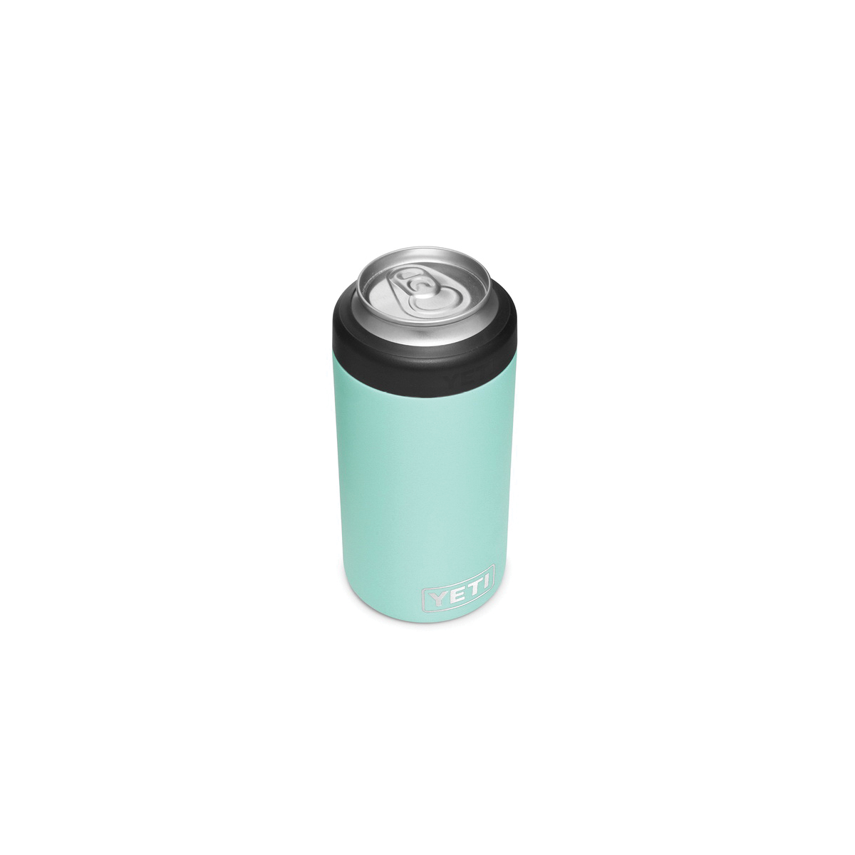 YETI Rambler 21070090050 Colster Can Insulator, 3 in Dia x 6 in H, 16 oz Can/Bottle, Stainless Steel, Seafoam - 3