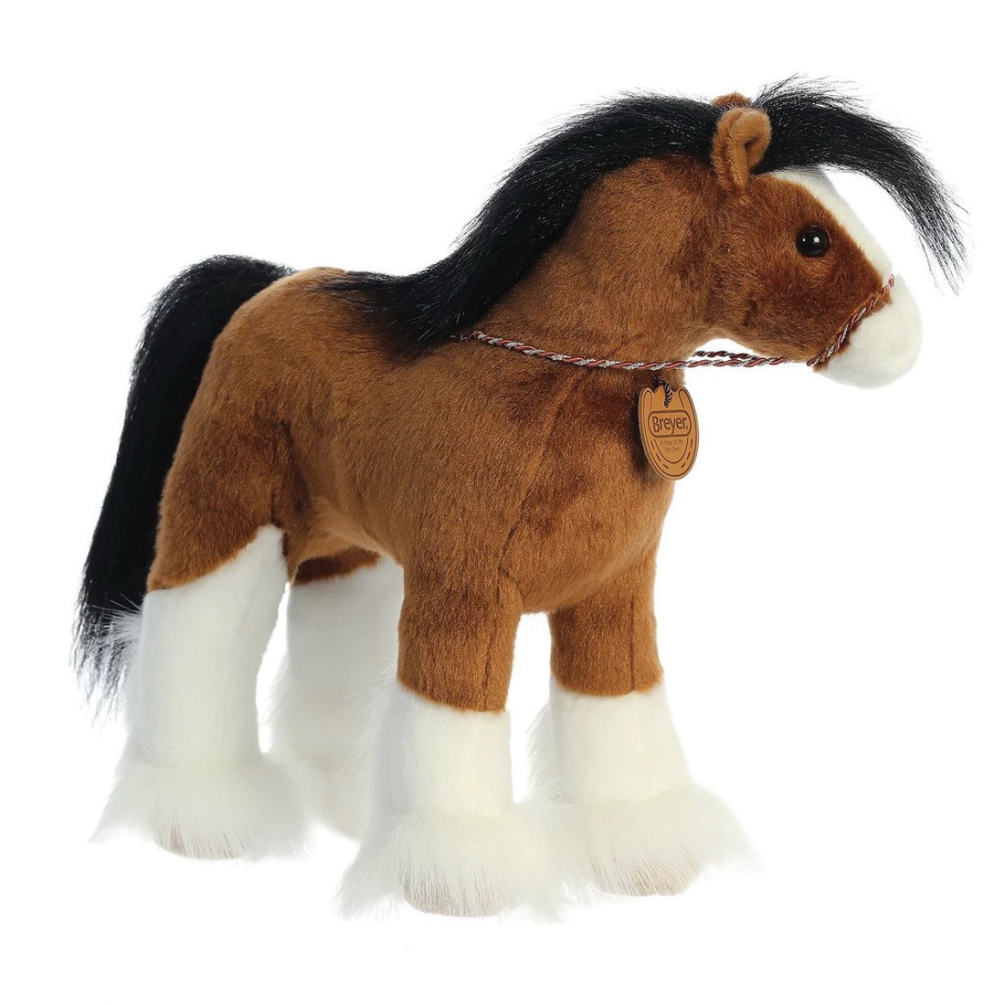 Aurora 14369 Clydesdale Toy, 13 in, 3 Years and Up, Black