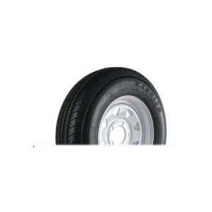 Karrier DM205R4C-5CI Tire and 5-Hole Wheel Assembly, 1760 lb Withstand, 4-1/2 in Dia Bolt Circle, 8.1 in W