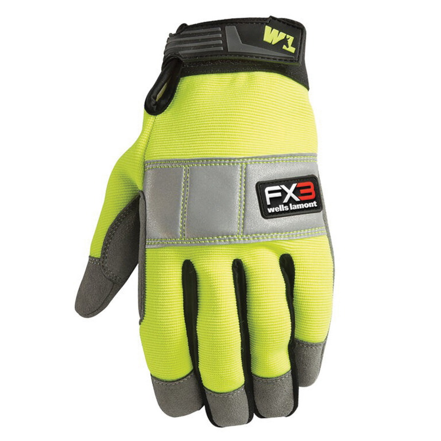 Wells Lamont FX3 7860 M Extreme Dexterity Reflective Work