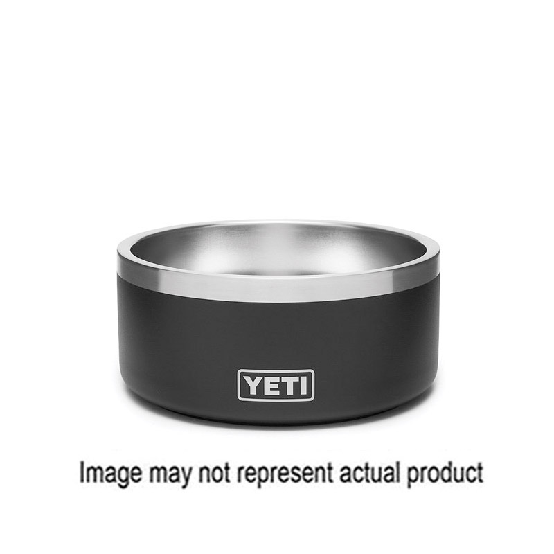 YETI Boomer 21071499983 Dog Bowl, 6-4/5 in Dia, 4 Cup Volume, Stainless Steel, River Green - 1