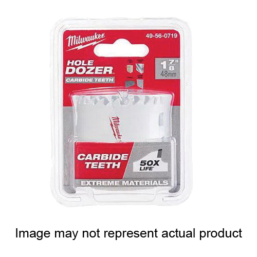 49-56-0719 Hole Dozer, 1-7/8 in Dia, 1.62 in D Cutting, 4 TPI, Carbide Cutting Edge