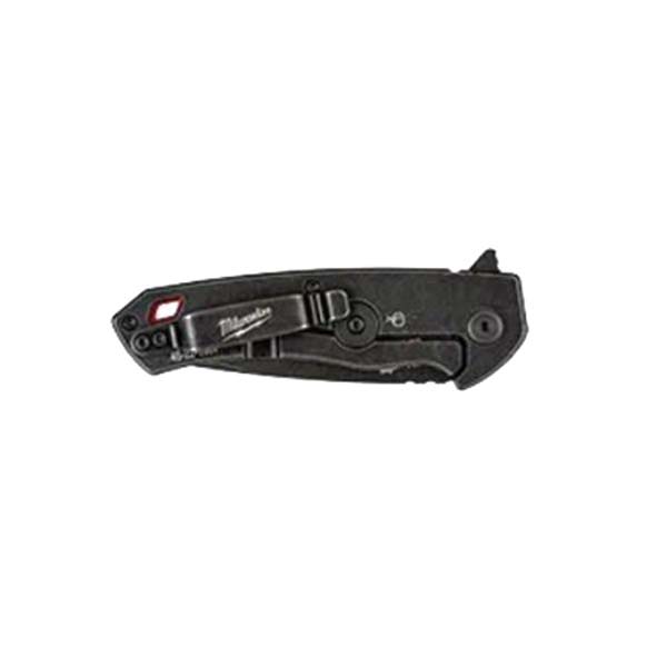 Milwaukee HARDLINE Series 48-22-1997 Pocket Knife, 2-1/2 in L Blade, D2 Steel Blade, 1-Blade, Straight Handle - 3
