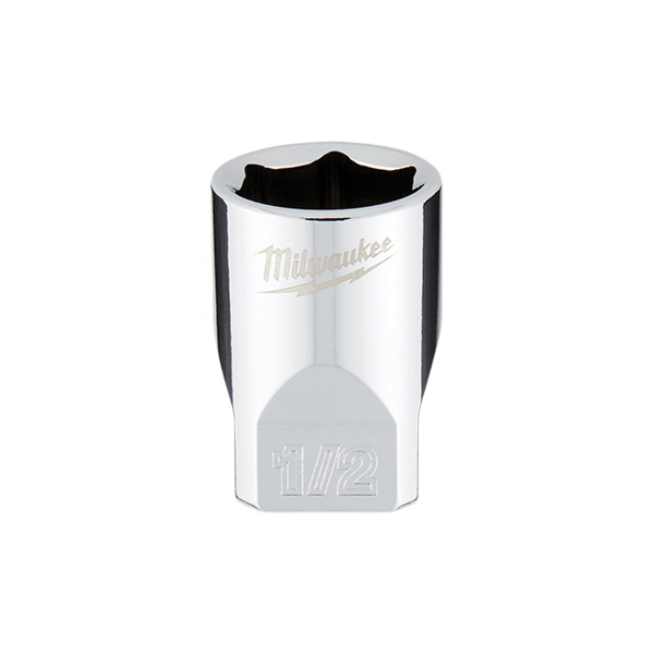 45-34-9009 Socket, 1/2 in Socket, Standard Socket, 4.921 in OAL, 1/4 in Drive, 6-Point, Chrome Vanadium Steel