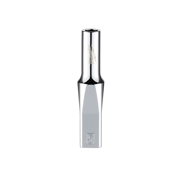 45-34-9042 Socket, 5 mm Socket, Deep Socket, 2.559 in OAL, 1/4 in Drive, 6 -Point, Chrome Vanadium Steel