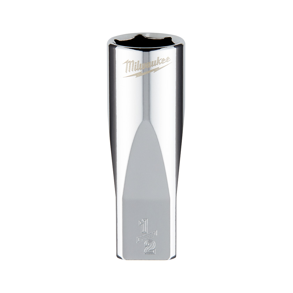 45-34-9018 Deep Socket, 3/8 in Socket, 1/4 in Drive, 6-Point, Chrome Vanadium Steel, Chrome-Plated