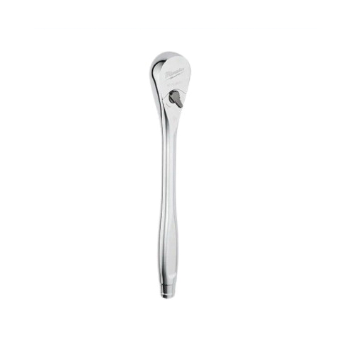 48-22-9012 Drive Ratchet, 1/2 in Drive, 1-1/2 in OAL, Chrome