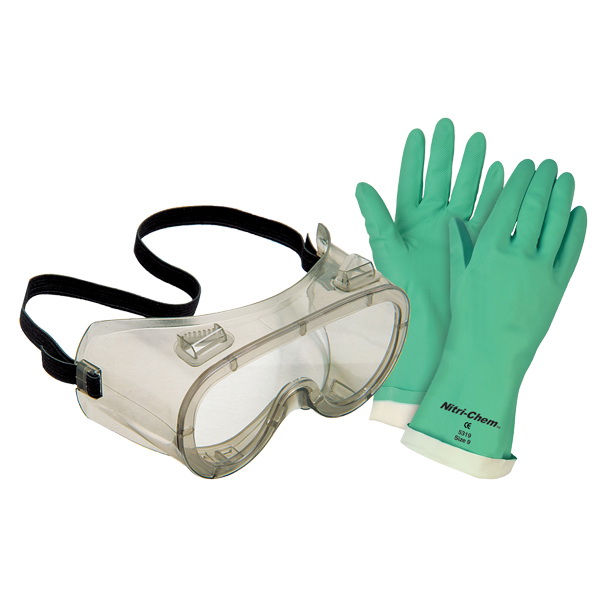 SWX00137 Gloves and Goggles Kit, Clear