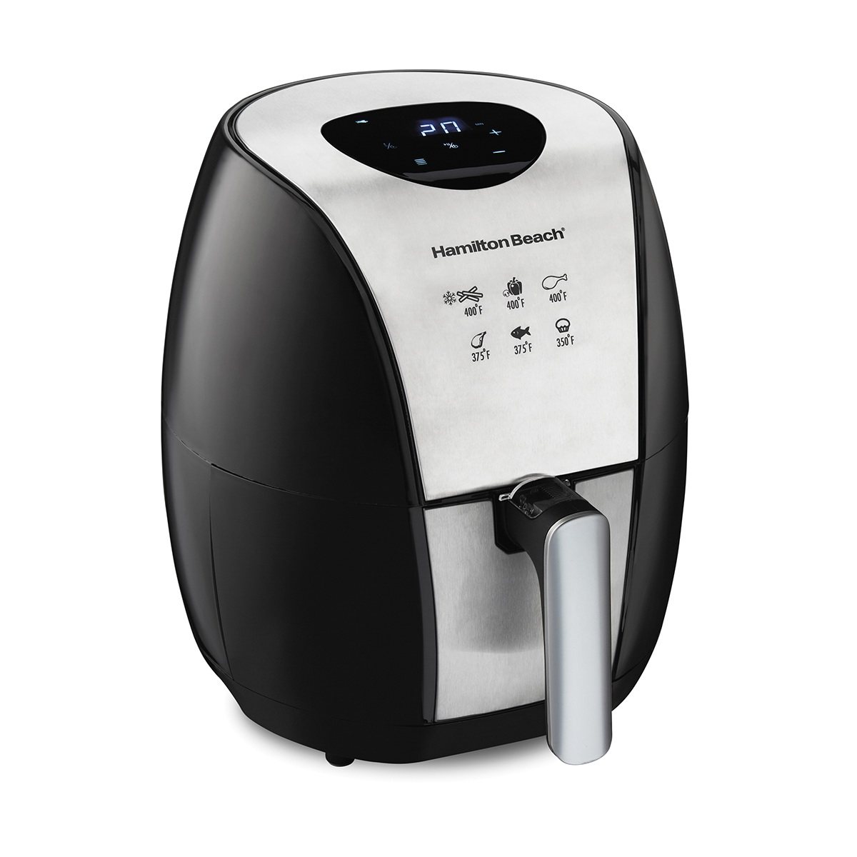 35065 Air Fryer, 3.2 L Capacity, 1500 W, Black/Silver