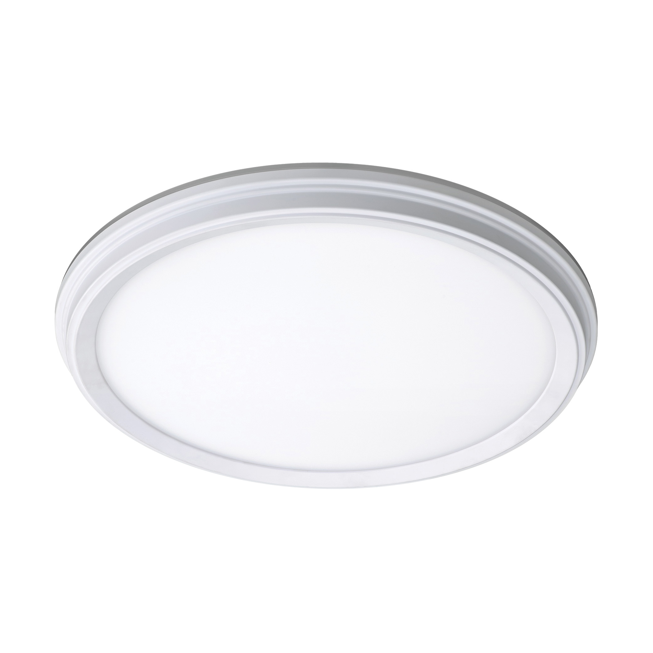 56572113 Flushmount with Color Preference and Nightlight, 120 V, 14 W, Integrated LED Lamp, 900 Lumens