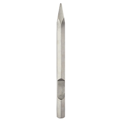 48-62-4001 Chisel, 1-1/8 in Tip, 16 in OAL, Steel Blade