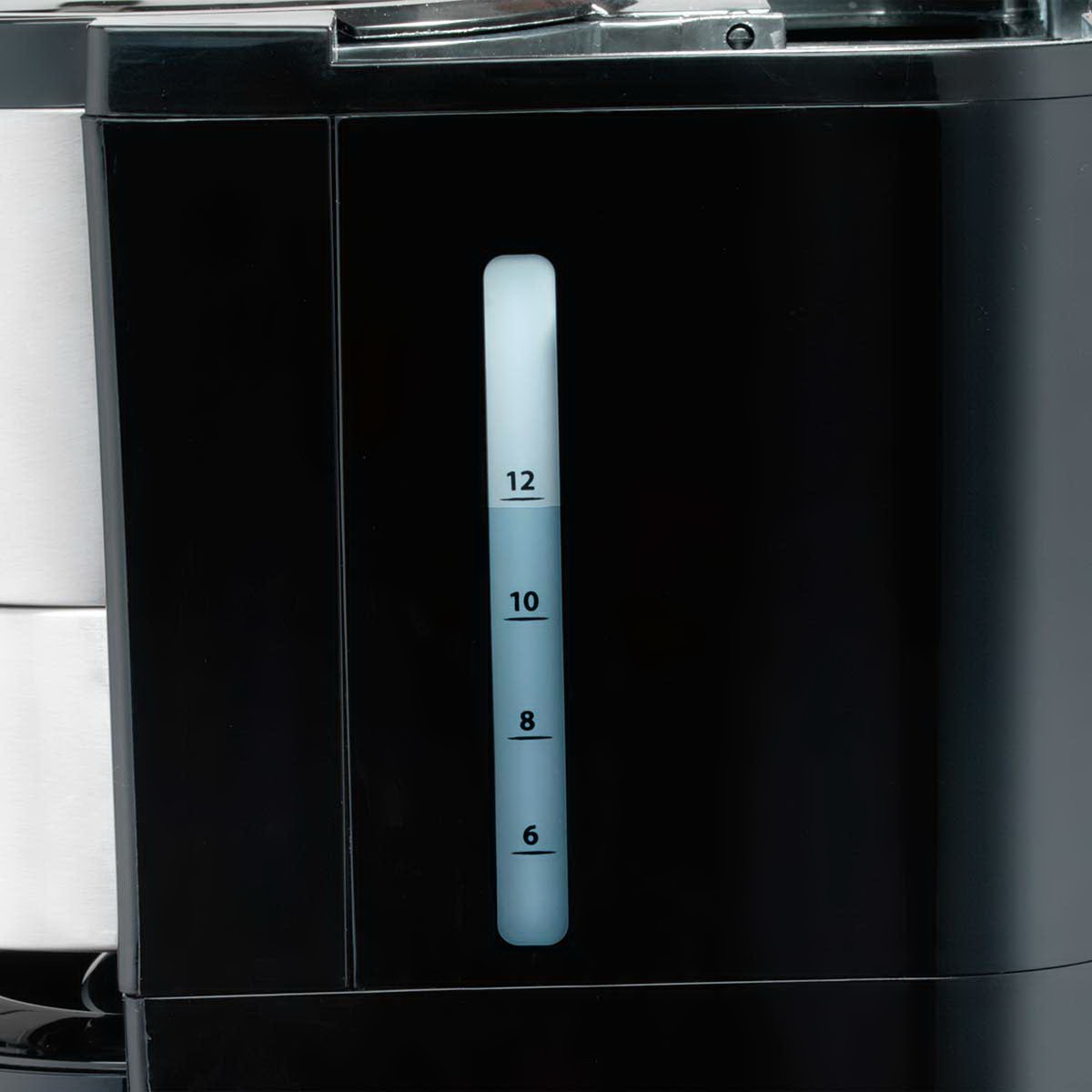 Hamilton Beach 46896 Coffee Maker, 10 Cups Capacity, 1025 W, Black/Stainless Steel - 3