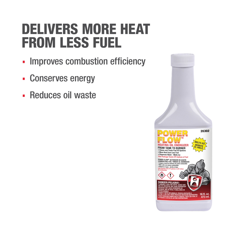 Oatey 35302 Power Flow Boiler Liquid, White, 1 pt