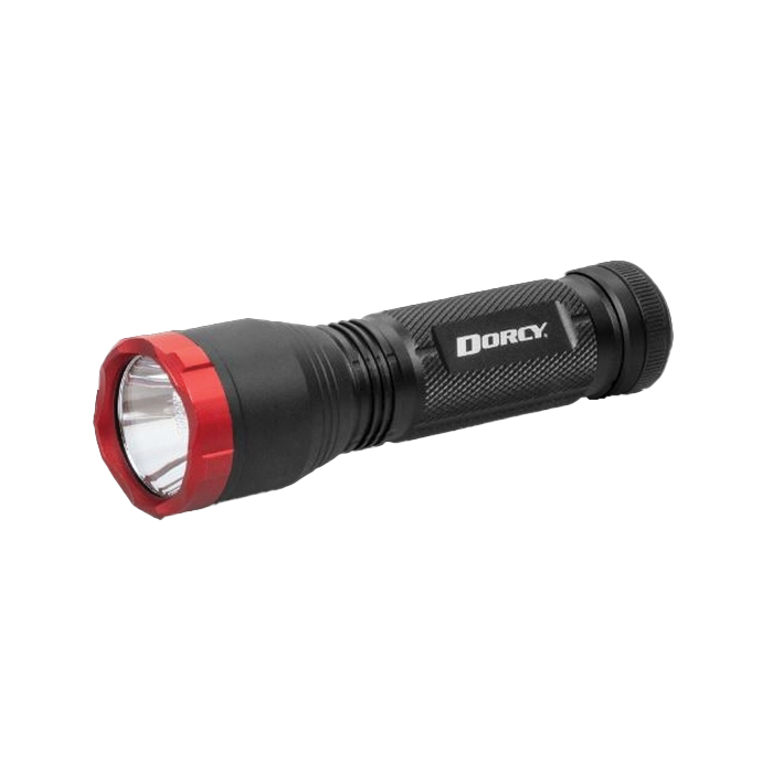 Dorcy Ultra HD Series 41-4333 Ultra HD Flashlight, AAA Battery, Alkaline Battery, LED Lamp, 220 Lumens Lumens, Black