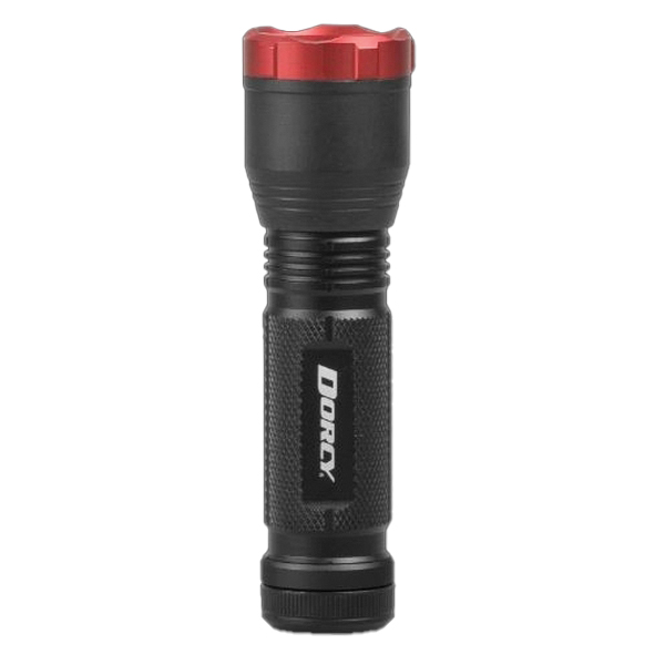 Dorcy Ultra HD Series 41-4333 Ultra HD Flashlight, AAA Battery, Alkaline Battery, LED Lamp, 220 Lumens Lumens, Black